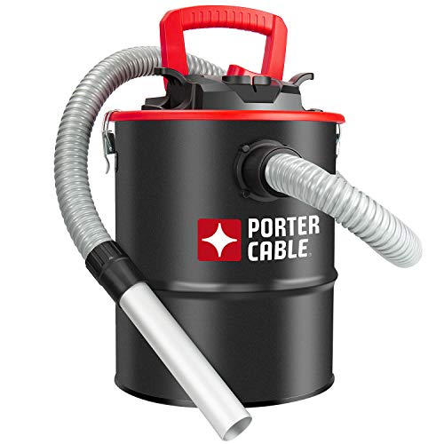 Porter-Cable 4 Gallon 4 Peak HP Ash Vacuum, with Metal Hose, Pre-Filter, and Cartridge Filter, Ideal for Fireplaces, Bonfire Pits, Wood-Burning Stoves, BBQ Grills, Black-PCX18184 by PORTER-CABLE - Image 3