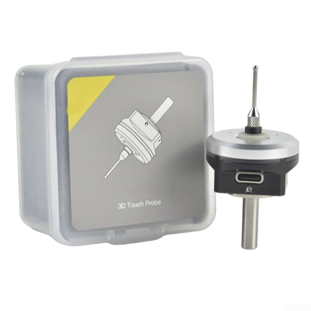 V6 Anti-Roll-3D-Touch-Sonde, Kanten-Finder, Desktop-CNC, Edelstahl-Sensor mit Kabel, hohes Messwerkzeug, Fräsen und Bohren (Sonde)