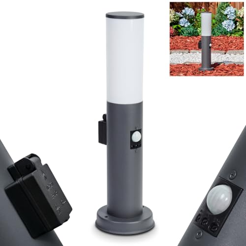 Lampe de sol pour jardin moderne hofstein illuminer la cour et l'allée