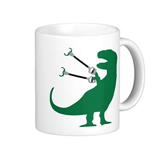 Redbeans Unstoppable T-Rex Classic White Coffee Mug