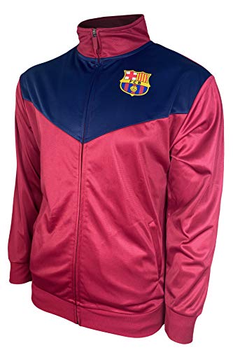 Icon Sports Youth FC Barcelona Officially Licensed Zipper Soccer Jacket Small 001