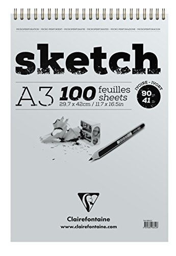 Clairefontaine 96642C - Blocco a spirale di carta