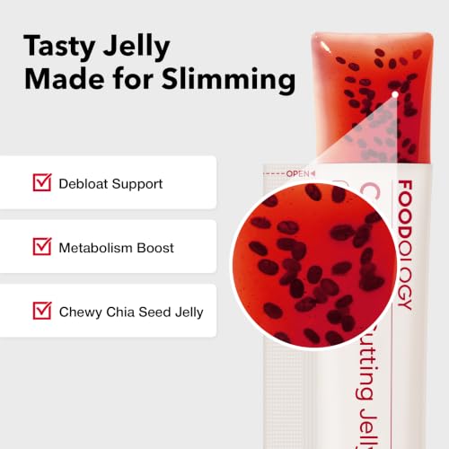 Image of FOODOLOGY Coleology Cutting Stick Jelly (Pomegranate), 30 Sticks