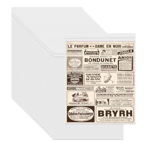 Klmnop 100 Pcs 13" x 18" Newspaper Sleeves, 2 Mil Self-Adhesive Newspaper Bags, Clear Plastic Protector Sleeves(Clear)