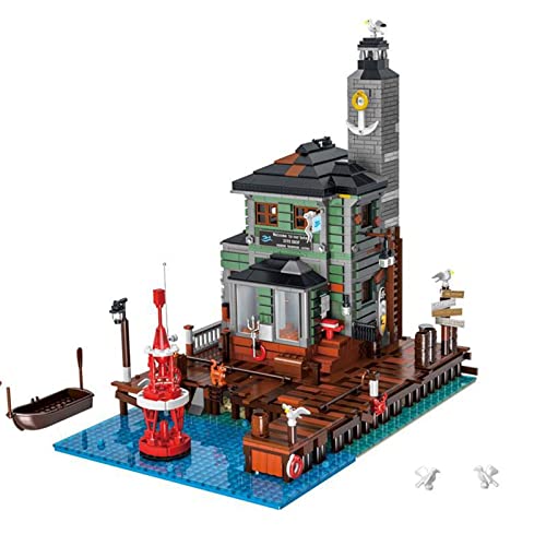 Haus Bausteine Bausatz, Modular Moc Klemmbausteine Haus, 2361 Teile Tauchshop Architektur Modell Modulare Gebäude… – Bild 3