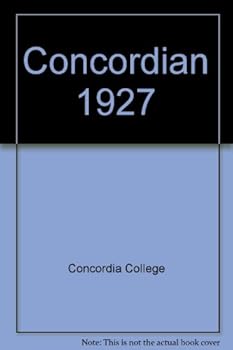 Hardcover CONCORDIAN 1927 Book