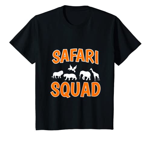 Niños Escuadrón de Safari Camiseta