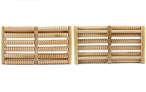 Divik Full Body Blood Circulation Foot Massager Legs Pain Relief Wooden Massager Blood Circulation Foot Wooden Massager Acupuncture Points Massager Wood Roller (1Pcs) Divik Full Body Blood Circulation Foot Massager Legs Pain Relief Wooden Massager Blood Circulation Foot Wooden Massager Acupuncture Points Massager Wood Roller (1Pcs)