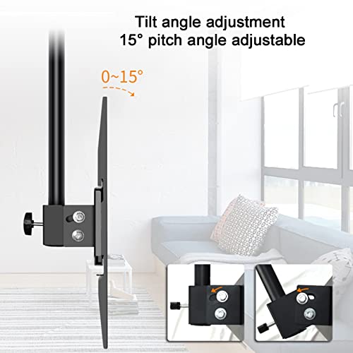 Support télévisé au plafond double face pour libérer l'espace au sol - 5