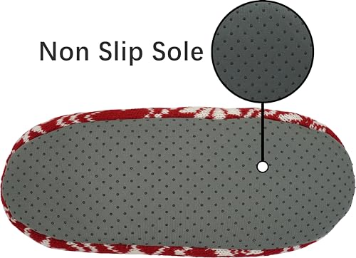 Image of BenSorts Fuzzy Slipper Socks for Women Non Slip House Socks with Grips Gifts