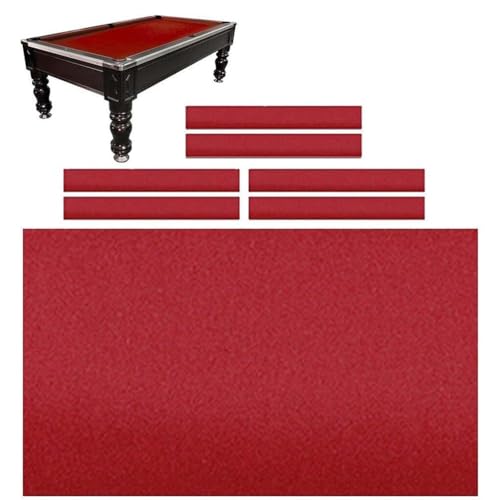 Nappe de billard 7 pi en nylon vert tapis de table solide de 2.4 m