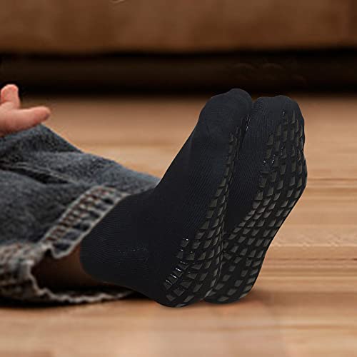 Grip Non Slip Socks For Kids(4-16 Years Old), Cushioned Sport Athletic Slipper Hospital Socks For Youth Boys & Girls3