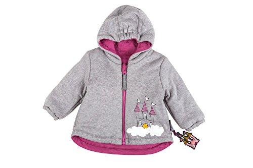 Preisvergleich Produktbild Sigikid Baby-Mädchen Wendejacke, Jacke, Grau (Grey Melange 95), 86