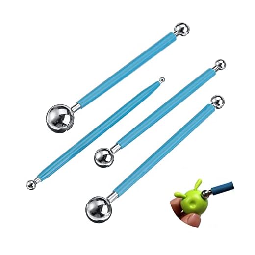 Herramienta De Decoración De Pasteles De Bolas De Metal,Herramienta De Modelado De Arcilla,Herramienta De Fondant De Bolas De Metal,Herramientas De Decoración De Pasteles Fondant,Rodillo De Bolas