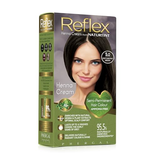 Naturtint Reflex Coloration temporaire pour cheveux 5.0 Châtain clair 90 ml