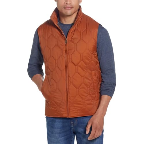 Weatherproof Vintage Mens Quilted Nylon Outerwear Vest