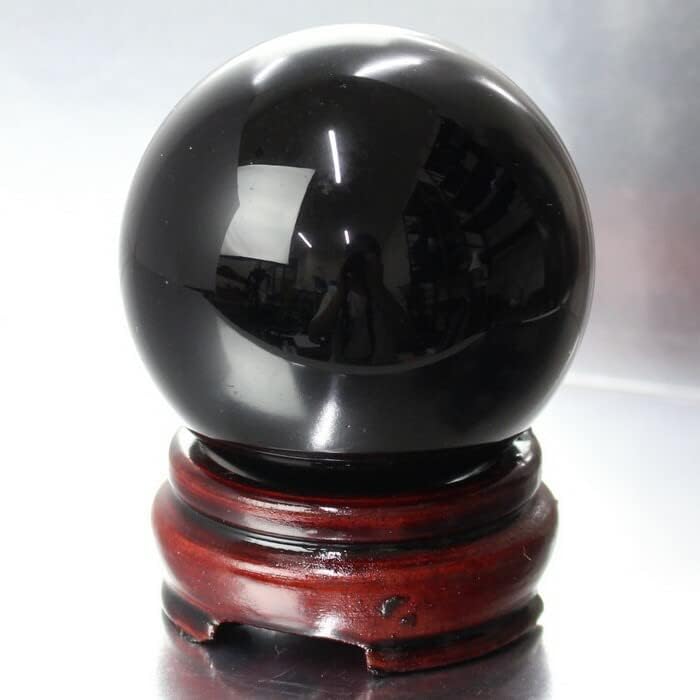 【61mm玉】オニキス 丸玉 球体 水晶球 置物 水晶玉 原石 Onux 黒メノウ 浄化 一点物 天然石 パワーストーン a2916