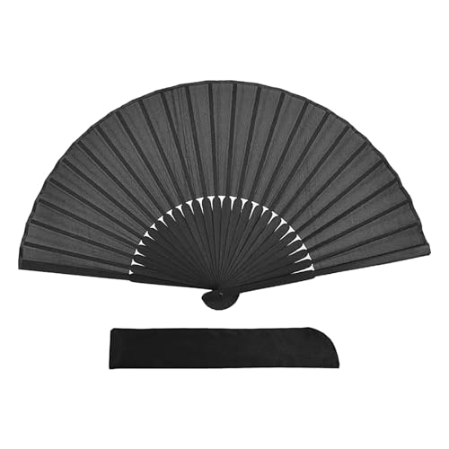 Ventilador plegable portátil Sghtil, ventilador plegable - Ventilador portátil para verano | Abanico plegable de natural para áreas de trabajo, viajes, escuela, hogar y Ventilador plegable portátil Sghtil, ventilador plegable - Ventilador portátil para verano | Abanico plegable de natural para áreas de trabajo, viajes, escuela, hogar y