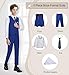 LOPEN STU Boys Suits Formal Dresswear Kids Vest and Pants Set Royal Blue Formal Suits for Boys First Communion Wedding Outfit Size 14