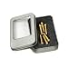 CLOUDMUSIC Acoustic Guitar Bridge Pins Round Head 6pcs Brass Copper for Guitar With Guitar Bridge Pin Puller (Style 2)