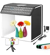 Amazon | PULUZ 40cm撮影ボックス、高輝度160個LED CRI≥95 3色温度