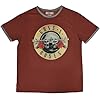 Rock Off officially licensed products Guns N' Roses Classic Logo Ringer T Shirt S #2