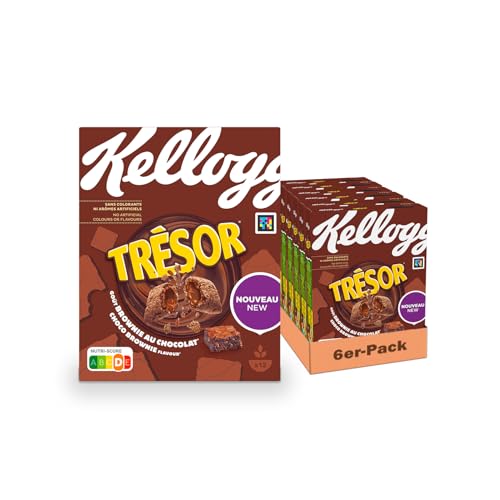 Kellogg's Tresor Choco Brownie (6 x 375 g) – knusprige...