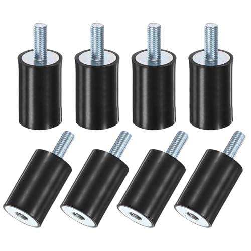 Supports en caoutchouc D25mm M8 METERXITY amortisseurs de vibrations pour compresseur d'air