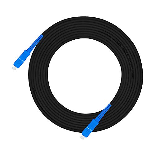 Cable de fibra óptica de 300m SC a SC para proteger tu red exterior con blindaje Simplex
