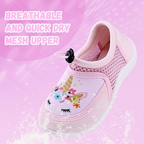 Image of WateLves Kids Water Shoes for Boys and Girls Quick Dry Barefoot Aqua Socks Beach Swim Pool Shoes Toddler Little Kid to Big Kid
