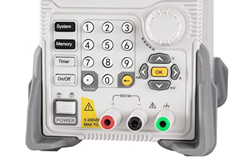 Image of Rigol DP712 150W Programmable DC Power Supply, 0-50 V / 0-3 A, Low Noise, Fast Transient Response for Lab & Engineering