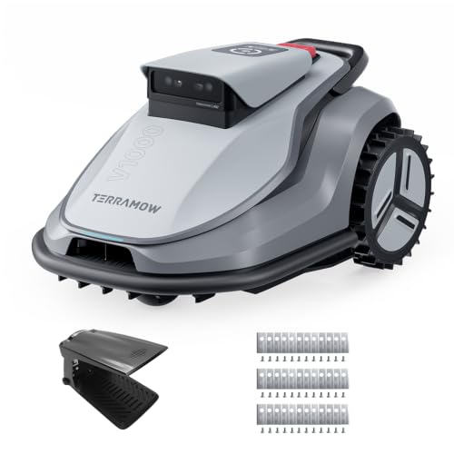 Image of TerraMow V1000 Robotic Lawn Mower with 36 Blades, Auto Mapping,No RTK