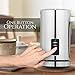 Chef's Star Stainless Steel Electric Milk Frother - Automatic Foam Maker & Creamer Steamer - Warmer & Heater, Best For Coffee, Cappuccino, Latte, Espresso Maker For Hot Or Cold Milk 250ml 8.5 Fl Oz