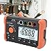 Ground Earth Resistance Meter Digital Voltage Tester Portable Insulation Testing Industrial Production Line for Electrical Workers