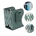 TEHAUX Bookshelf Bookends for Desk Decorative Bookends Folding Shelf Stationery for Students