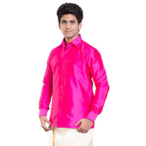 Image of THANGAMAGAN Men's Regular Fit Shirt