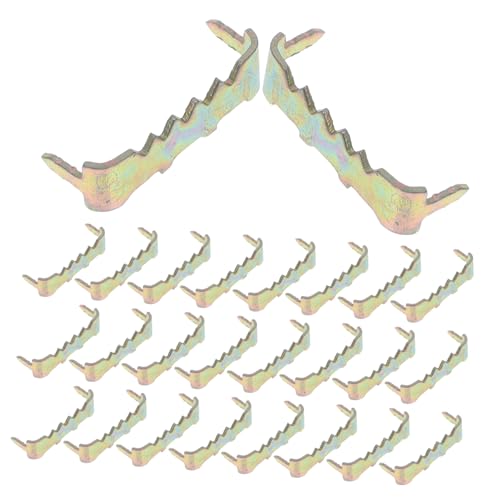 Image of 100pcs Heavy Duty Picture Frame Hangers Self-Nailed Picture Hanging Hardware for Various Frame for Home Decor and Gallery Displays