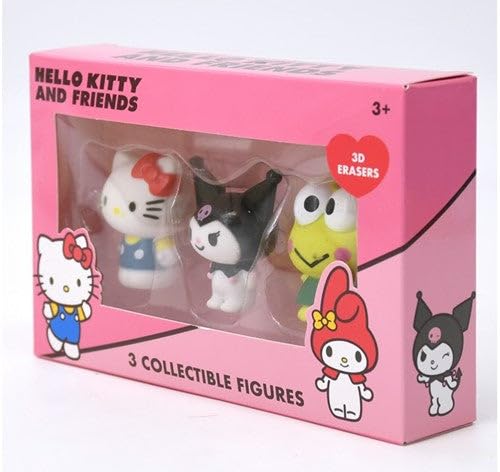 Hello Kitty 3D Eraser Pack of 3 11 x 17 cm from 3 Years, pink - Image 3