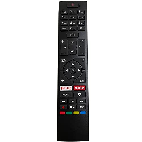 FYCJI Nuevo Toshiba CT-8557 RC43157 Reemplazo de Mandos a Distancia para Hitachi RC43157/ Polaroid P50UA2031A Remote/Toshiba 55UA2068DGL 55 Zoll Fernseher Android TV