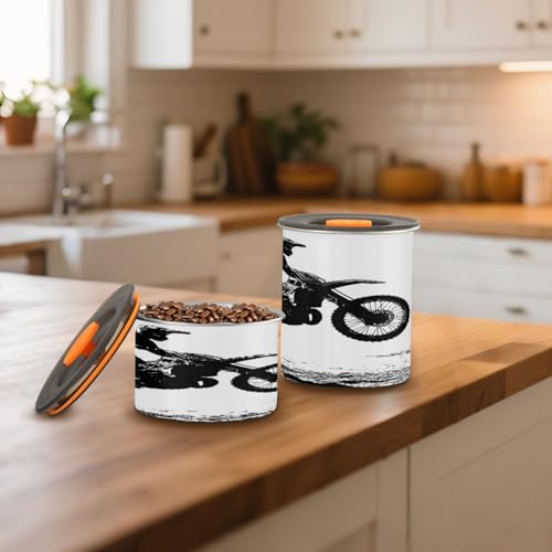 Envase de Café de Acero Inoxidable 500ml con Tapa Hermética miniatura 6