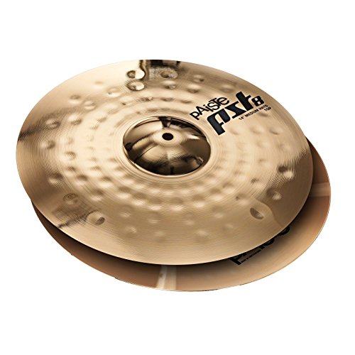 Paiste 14 inch PST 8 Reflector Medium Hi-hat Cymbals