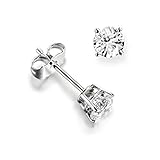 Keine billige China-Ware Original McPearl Solitär Diamant Ohrstecker 0,4 Karat. Top Qualität aus Deutschland.