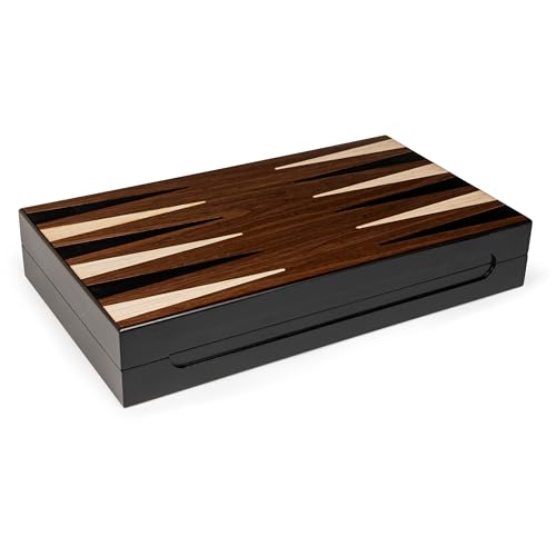 Spin Master Games 6045365 Legacy Deluxe Wooden Backgammon Classic 2-Player Original Board Game Set thumb #4