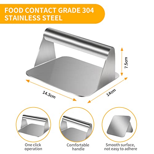 Icyant Pressa per Pancetta, Pesante Burger Pressa