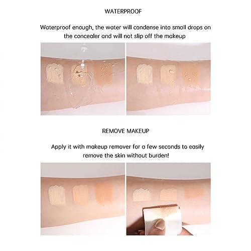 Donubiiu Tri-Color Concealer Palette Of Covers