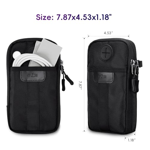KIWIFOTOS Mini Crossbody Sling Bag for Women Chest Bag Water Resistant Fanny Pack for iphone 16 Pro Max Workout Travelling2