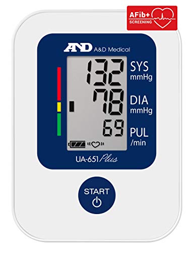 A & D Medical UA-651 Plus Blutdruckmessgerät mit AFib-Screening