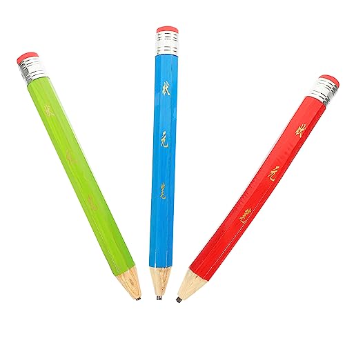 3個 大きい トップ ペン ジャンボ かわいい 鉛筆 用 太い 鉛筆 学校