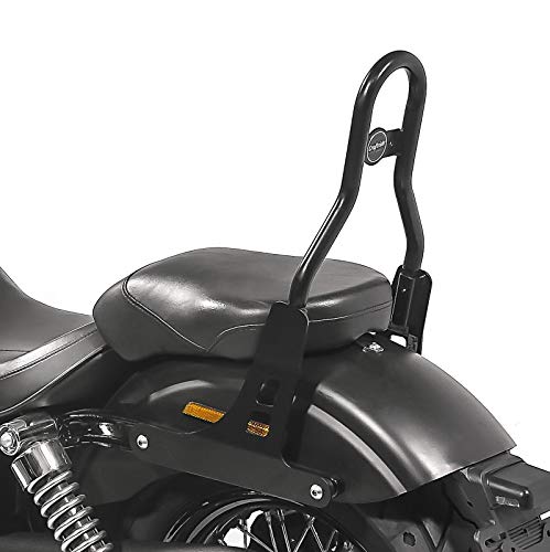 Respaldo CL Fix Compatible para Harley Davidson Dyna Street Bob 09-17 Negro