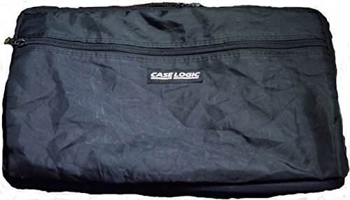 Case Logic CP30 Canvas 30 Cassette Tape Carrying Case with Hard Plastic Rack